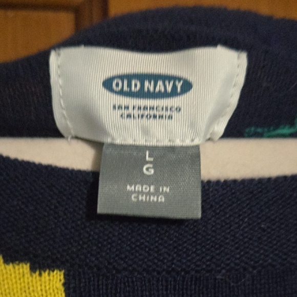 Old Navy Sweater with Lemon Print - Picture 2 of 3